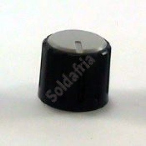 Knob AD-198 Cinza Sem Saia Indicadora Com Parafuso Knob AD-198 Cinza Sem Saia Indicadora Com Parafuso