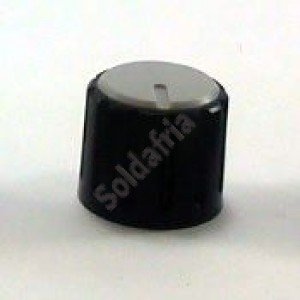 Knob AD-198 Cinza Sem Saia Indicadora Com Parafuso