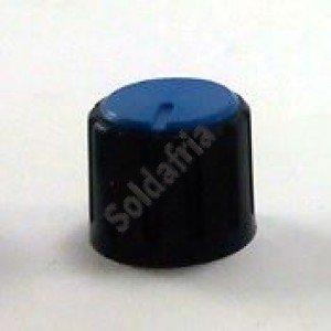 Knob AD-198 Azul Sem Saia Indicadora Com Parafuso