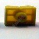 Knob AD-31P Amarelo Deslizante