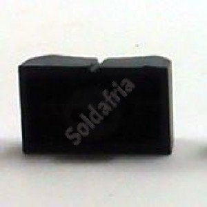 Knob AD-31P Preto Deslizante Knob AD-31P Preto Deslizante