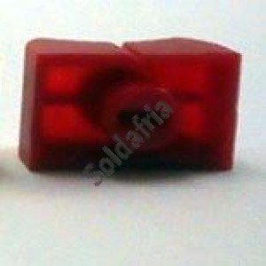 Knob AD-31P Vermelho Deslizante