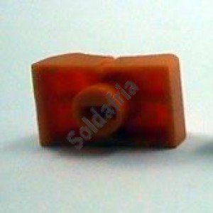 Knob AD-31P Laranja Deslizante