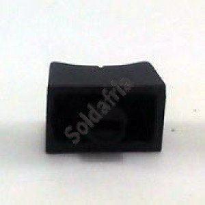 Knob AD-41F Preto Deslizante Knob AD-41F Preto Deslizante