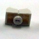 Knob AD-31F Branco Deslizante Knob AD-31F Branco Deslizante