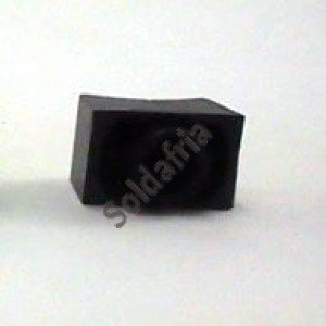 Knob AD-41P Preto Deslizante Knob AD-41P Preto Deslizante