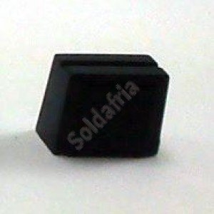 Knob AD-15F Preto Deslizante Knob AD-15F Preto Deslizante