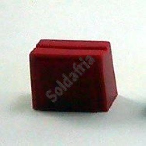 Knob AD-15F Vermelho Deslizante Knob AD-15F Vermelho Deslizante