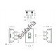Chave HH 110/220 Grande Plastica Encaixe Preta - FK-230-0-S-1-1-J Chave HH 110/220 Grande Plastica Encaixe Preta - FK-230-0-S-1-1-J