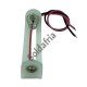 Suporte 1 Pilha Pequena AA Canoa Branco - SP1007 Suporte 1 Pilha Pequena AA Canoa Branco - SP1007