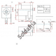 Jack J4 DC-005 P/ Placa 2,5mm X 5,5mm Jack J4 DC-005 P/ Placa 2,5mm X 5,5mm