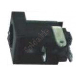 Jack J4 DC-005 P/ Placa 2,1mm X 5,5mm Jack J4 DC-005 P/ Placa 2,1mm X 5,5mm