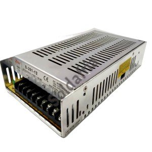 Fonte Chaveada Industrial 201W 12V 16,5A (S-201W/BFC-201W-12VDC)