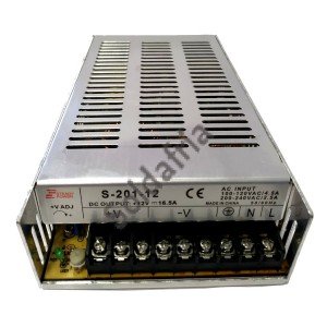 Fonte Chaveada Industrial 201W 12V 16,5A (S-201W/BFC-201W-12VDC)