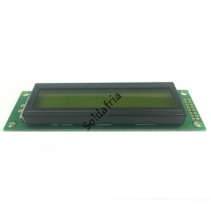 Display LCD 20x2 Back Verde Letra Preta -  JHD202