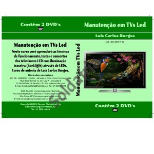 DVD Manutenção Em TVs Led