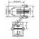 Jack RJ11 4P4C YH55-01 Para Placa Jack RJ11 4P4C YH55-01 Para Placa