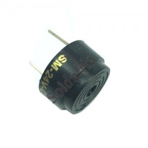 Buzzer Contínuo Sonalarme SM-24V-C Oscilador Interno Buzzer Contínuo Sonalarme SM-24V-C Oscilador Interno