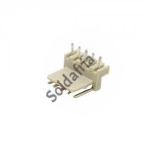 Conector 5046-5 KK 5 Vias Macho 90 Graus 2,54mm