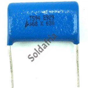Capacitor Poliester Epcos 680nF X 630V (684/680KPF/0,68uF) B32523