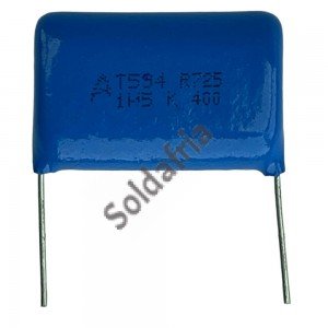 Capacitor Poliester Epcos 1,5uF X 400V (1,5ukpF/1u5/155) B32523 Capacitor Poliester Epcos 1,5uF X 400V (1,5ukpF/1u5/155) B32523