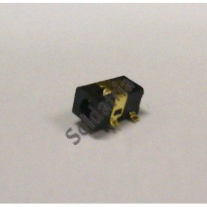 Conector Jack Smd DC-0106B 4T Dourado