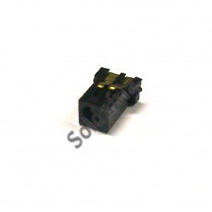 Conector Jack Smd DC-096 2T Dourado