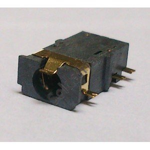 Conector Jack Smd PJ-31060-1 (1,0) 6T Dourado Conector Jack Smd PJ-31060-1 (1,0) 6T Dourado