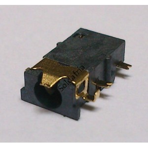 Conector Jack Smd PJ-31060-3 (1,4) 3,5mm 6T Dourado
