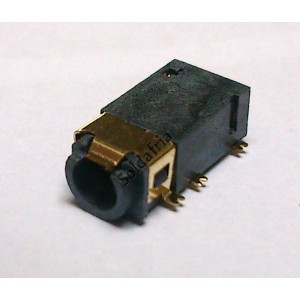 Conector Jack Smd PJ-31060-4 3,5mm 6T Dourado