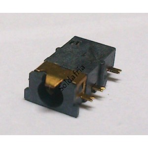 Conector Jack Smd PJ-31060-5 (1,0) 3,5mm 6T Dourado