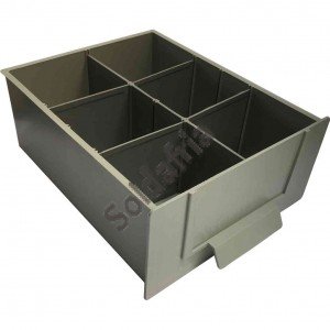 Gaveteiro CG3005/5 Ecológico 5 Gavetas 25 Divisórias Cinza Gaveteiro CG3005/5 Ecológico 5 Gavetas 25 Divisórias Cinza