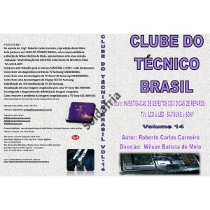DVD Clube Do Técnico Brasil 14 Investigação De Defeitos Com Dicas De Reparos