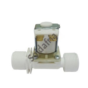 Válvula Solenoide VA04  3/4 X 3/4 180 Graus 24VDC