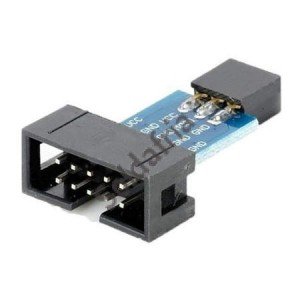 Adaptador USBASP De 10 Pinos Para 6 Pinos Adaptador USBASP De 10 Pinos Para 6 Pinos