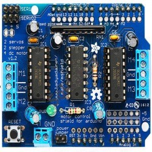 Controlador Shield L293D De 4 Motores DC Para Arduino Controlador Shield L293D De 4 Motores DC Para Arduino