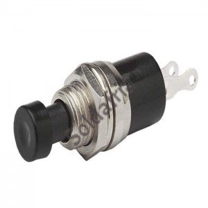 Chave Push Button PBS-102 104 NA Preta Chave Push Button PBS-102 104 NA Preta