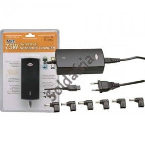 Fonte Universal Para Notebook 75W Com Vários Plugs e Tensões