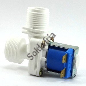 Válvula Solenoide VA09 3/4 X 3/4 90 Graus 12VDC Válvula Solenoide VA09 3/4 X 3/4 90 Graus 12VDC