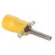 Terminal Tipo Pino PTV-5,5-13 Amarelo Isolado 12/10 AWG