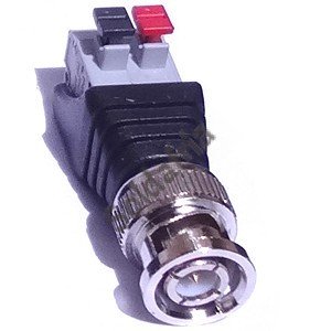 Adaptador Borne De Pressão (spring) Para BNC Macho Modelo FL-05