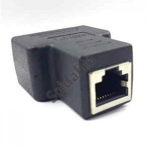 Adaptador T RJ45 3 Fêmea - Modelo FL-34 Adaptador T RJ45 3 Fêmea - Modelo FL-34