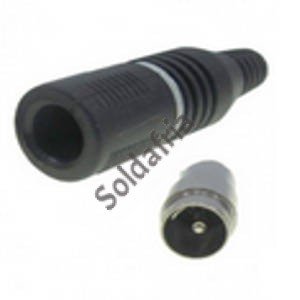 Jack J4 2,1mm X 5,5mm Para Cabo Câmera Jack J4 2,1mm X 5,5mm Para Cabo Câmera