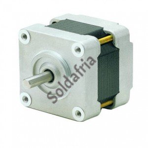 Motor De Passo Nema 16 - 1,10 Kgf.cm - 0,16A - 1,8 Grau - SM1.8-A16N-CS Motor De Passo Nema 16 - 1,10 Kgf.cm - 0,16A - 1,8 Grau - SM1.8-A16N-CS