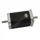 Motor De Passo Nema 23 - 19kgf.cm 4,2A 1,8 Grau SM1.8-D19P CS (Eixo Duplo) Motor De Passo Nema 23 - 19kgf.cm 4,2A 1,8 Grau SM1.8-D19P CS (Eixo Duplo)