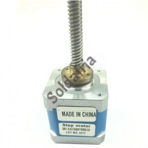 Motor De Passo Nema 17 11,8kgf.cm 2,5A 1,8G SM1.8-A1744BKTR8X8-CS Motor De Passo Nema 17 11,8kgf.cm 2,5A 1,8G SM1.8-A1744BKTR8X8-CS
