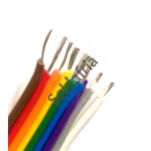 Flat Cable 9 Vias Colorido 26 AWG (Metro)