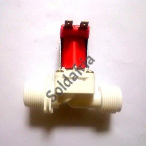 Válvula Solenoide VA03  1/2 X 1/2 180 Graus 24VAC