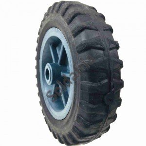 Roda De Plástico 6 Polegadas Sem Rolamento Azul Eixo 1/2 Roda De Plástico 6 Polegadas Sem Rolamento Azul Eixo 1/2