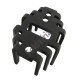 Dissipador de Calor 180541 Com Furo Anodizado Preto Dissipador de Calor 180541 Com Furo Anodizado Preto